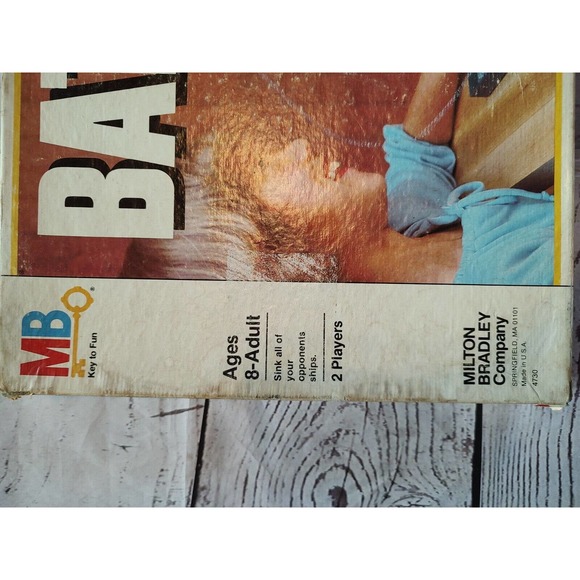 Vintage Milton Bradley Battleship Board Game 4730 Complete, Original Box READ - Picture 4 of 11